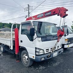 車・トラック貸します！軽自動車、軽トラ、平トラック、ユニック、積載車、箱トラ、ユンボなど貸します - 常陸大宮市