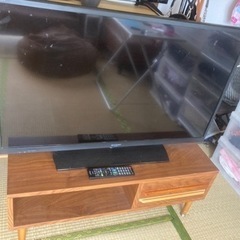 液晶テレビSHARP 40インチ2015年製テレビ台アンテナケーブル付き