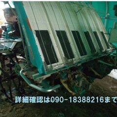 田植え機　6条植え　クボタ　新潟県のお客様の画像