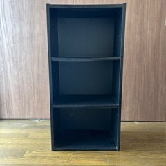 ［文京区内お渡し］カラーボックス　黒