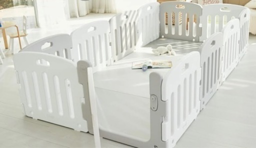 【値下】【ALZIP】ベビーサークル 扉付き - SGサイズ