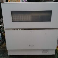 【愛品倶楽部柏店】パナソニック 食器洗い乾燥機 NP-TZ100-W 2018年製の画像