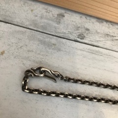 シルバーネックレスの画像