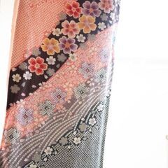 総絞り☆振袖☆正絹の画像