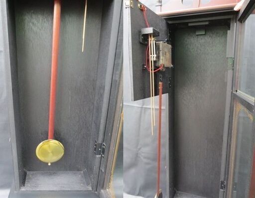 □動作品 CITIZEN シチズン リズム時計工業 4MJ627-Nレトロ