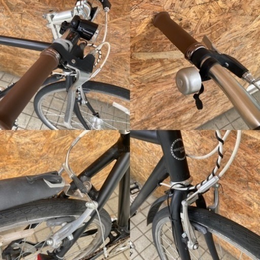 ASAHI weekendbikes オートライト付き  マットブラック 街乗り・通勤通学