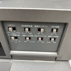 S-VHS ビデオデッキ　ジャンクの画像