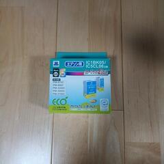 エプソンプリンターインクカートリッジ　IC1BK05/IC5CL06