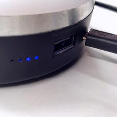 FIELDOOR(フィールドア)　LEDランタン 10000mAh Power Bank LED-80W　USB充電式　YL-201　の画像