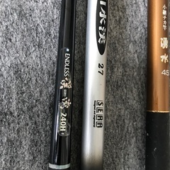 渓流、チカ竿3本セットの画像