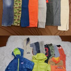 子供服　男の子用　110cm　半袖　長袖　パンツ　アウター　小物などいろいろの画像