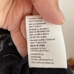 イタリアのブティックで購入　トップスの画像