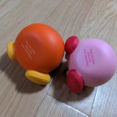 星のカービィ　まんまるソフビフィギュア　2個セットの画像