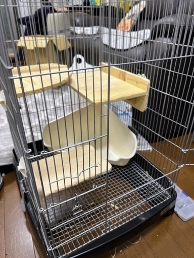 サンコーイージーホーム40-BK セキセイインコ オカメインコ インコ 小動物
