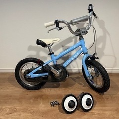 子供用自転車 ルイガノ 12インチ 補助輪付 中古