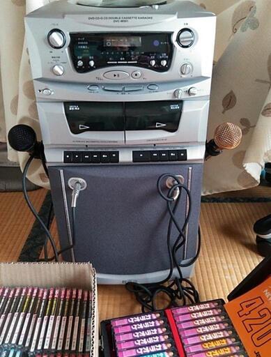 【交渉中】DVD CD-G DOUBLE CASSETE KARAOKE 再生機器