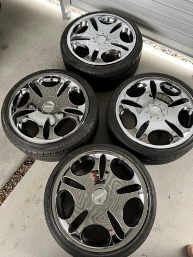 レーベンハート19インチホイール5穴pcd114.3