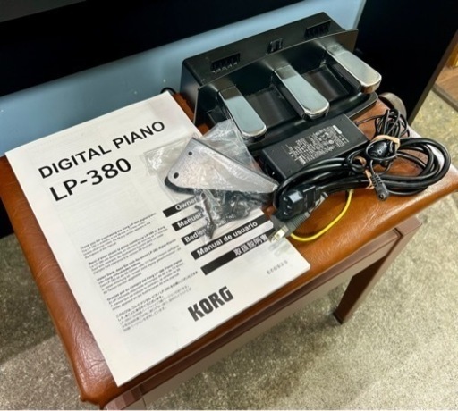 札幌市内配送無料 16年製 KORG コルグ 電子ピアノ LP-380 88鍵盤 動作品