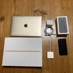 MacBook2017 12インチとiPhone7セット