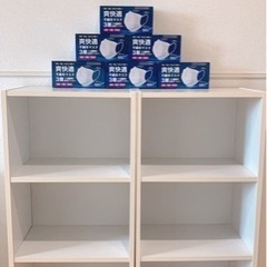 受渡決定 ●カラーボックス 3段 ホワイト