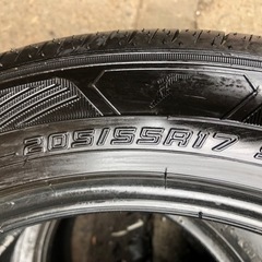 205/55R17 Goodyear 2022 取り付け無料の画像