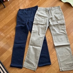 無料！メンズパンツ2本