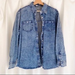 デニム上着の画像