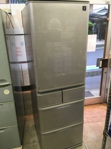 美品中古冷蔵庫　シャープ　両開き（2018年製）