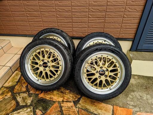 中古 BBS VIA 690KG アルミホイールタイヤ付き