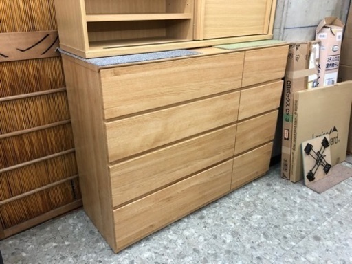 大容量！ナチュラルブラウンチェスト【衣装ダンス】