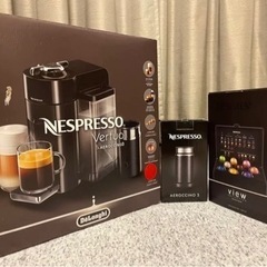 DeLonghi NESPRESSO ヴァーチュオ& エアロチーノ3