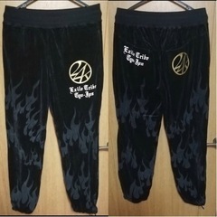 【美品】24karats ジャージ セットアップ ベロア ファイヤー EXILE Mサイズ 転売にどうぞ!の画像