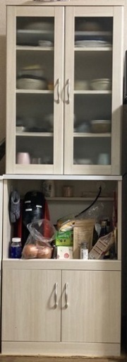 6/17朝、6/20朝引取りOK 食器棚