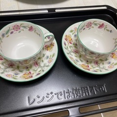 ミントン　コーヒーカップとケーキ皿
