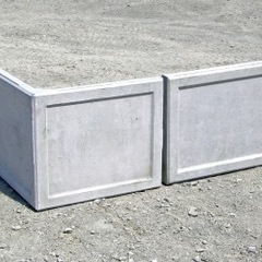 L型土留めブロック　H500