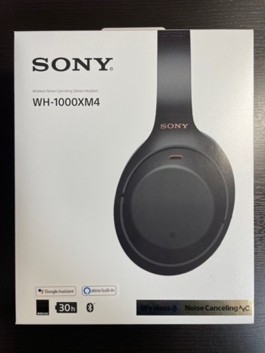 ソニー ワイヤレスノイズキャンセリングヘッドホン WH-1000XM4