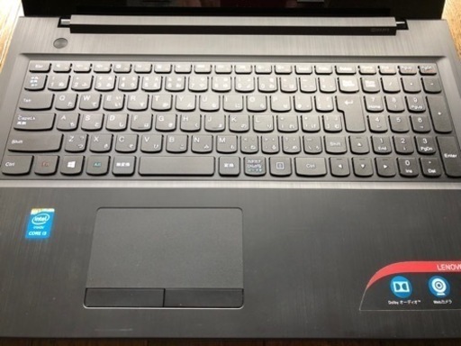 【取引決定】送料込み【美品】《Core i3/メモリ8GB》Lenovo G50-80