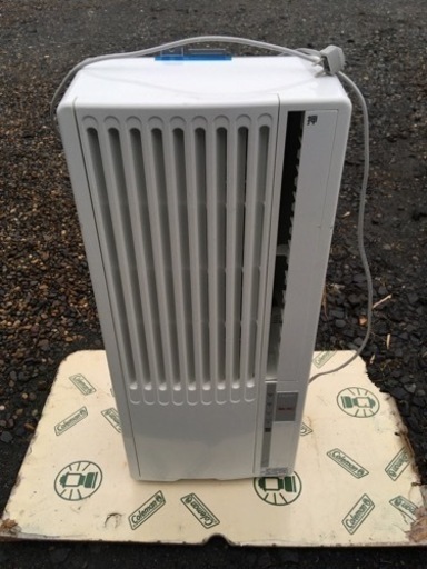 窓エアコン　　18年製　　リモコンなし
