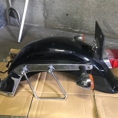 バルカン400クラシック (VN400A)純正リアフェンダー