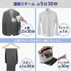 衣類用スチーマー アイロンの画像
