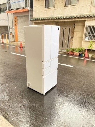 ? 大阪市内配達設置無料 ?美品　シャープ冷蔵庫502L 自動製氷機付き??保証有り