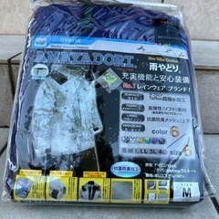 【新品未開封品！！】トオケミ株式会社製　テフロン撥水加工　レインコート　雨ガッパ　雨やどり　AMAYADORI Mサイズの画像