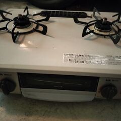 掃除がしやすい　ガスコンロ！