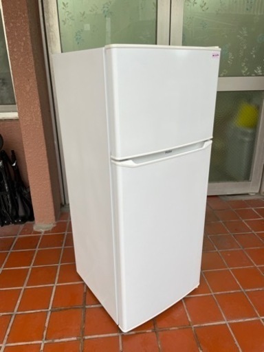 【値下げしました】冷凍　冷蔵庫　ハイアール　Haier 130L 2ドア　2020年製　ホワイト　No2244