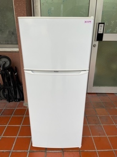 【値下げしました】冷凍　冷蔵庫　ハイアール　Haier 130L 2ドア　2020年製　ホワイト　No2244