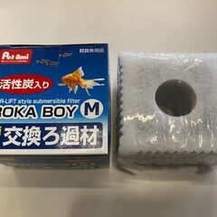 フィルターとエアーポンプが入ったおさかな飼育セットM【GEX・ロカボーイ】の画像