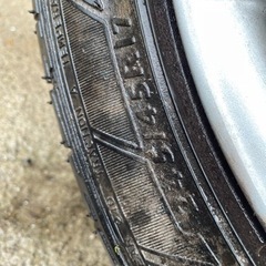 レクサスIS350 gse21 純正ホイール前後セットの画像