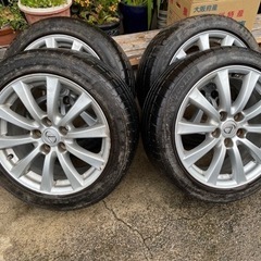 レクサスIS350 gse21 純正ホイール前後セットの画像