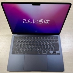 Apple MacBook Air M2 メモリ16GB ストレージ512GBミッドナイト