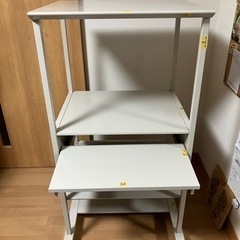 スチール製パソコンデスク貰ってください